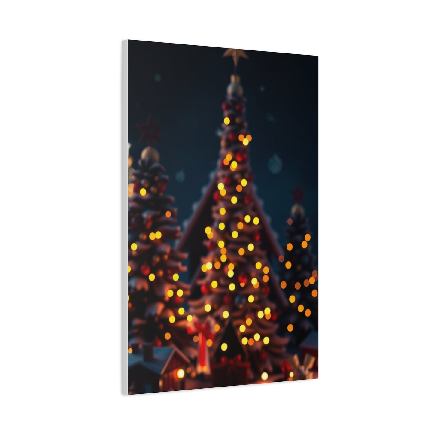 Vision Black Christmas Art Art Wall Art & Canvas Print