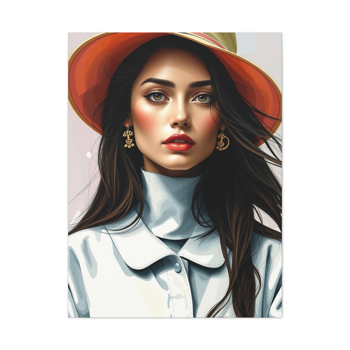 Vision Fashion Illustration & Drawings Art Art Wall Art & Canvas Print