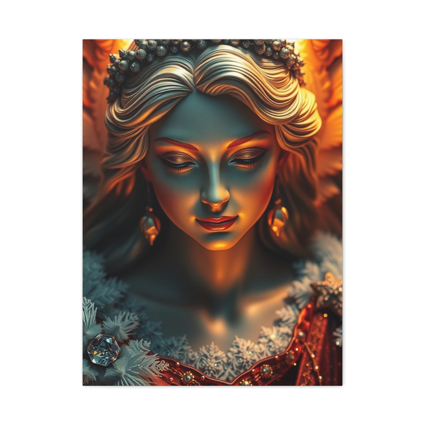 Supreme Christmas Angel Art Collection Wall Art & Canvas Print