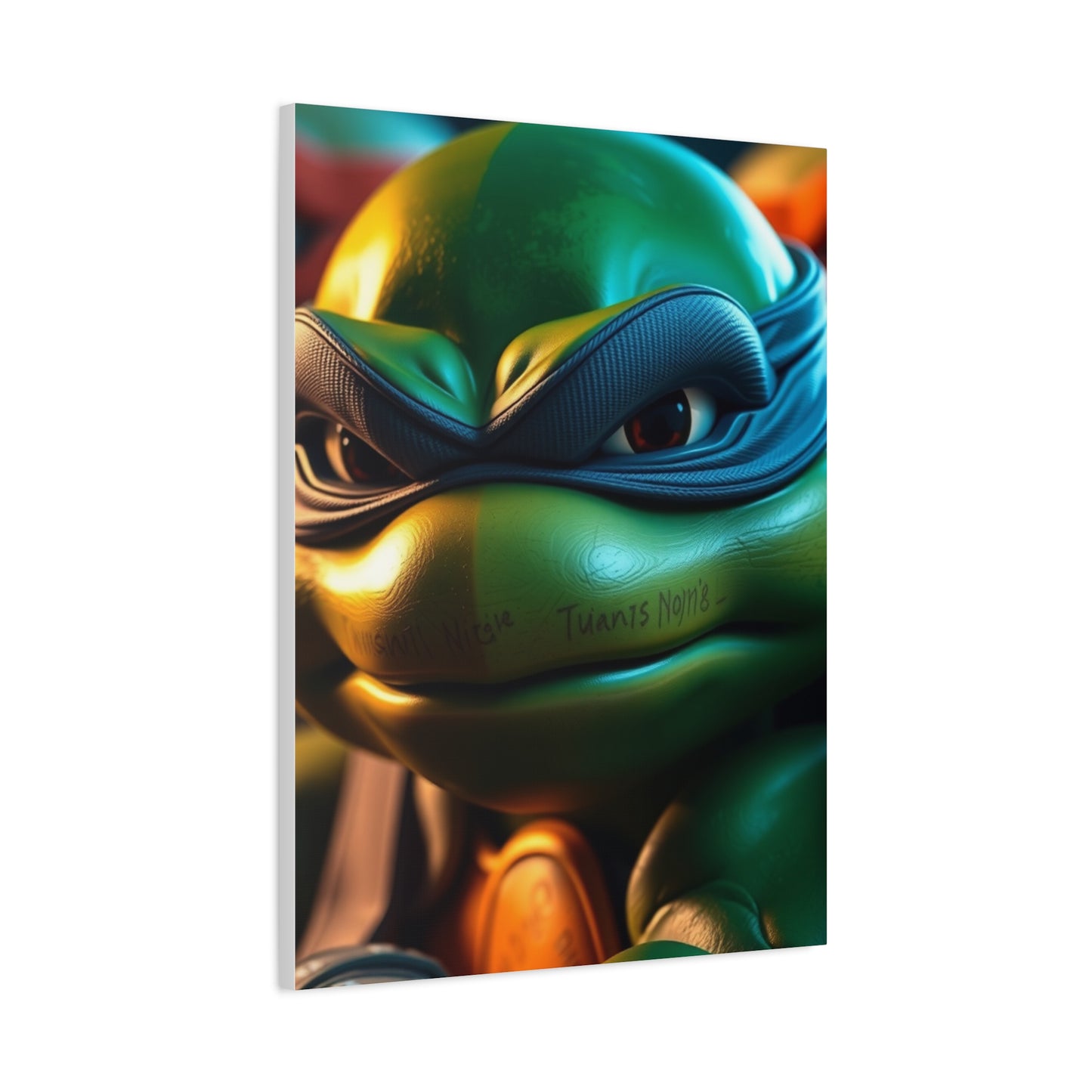 Masterpiece Teenage Mutant Ninja Turtles Characters Art Vision Wall Art & Canvas Print