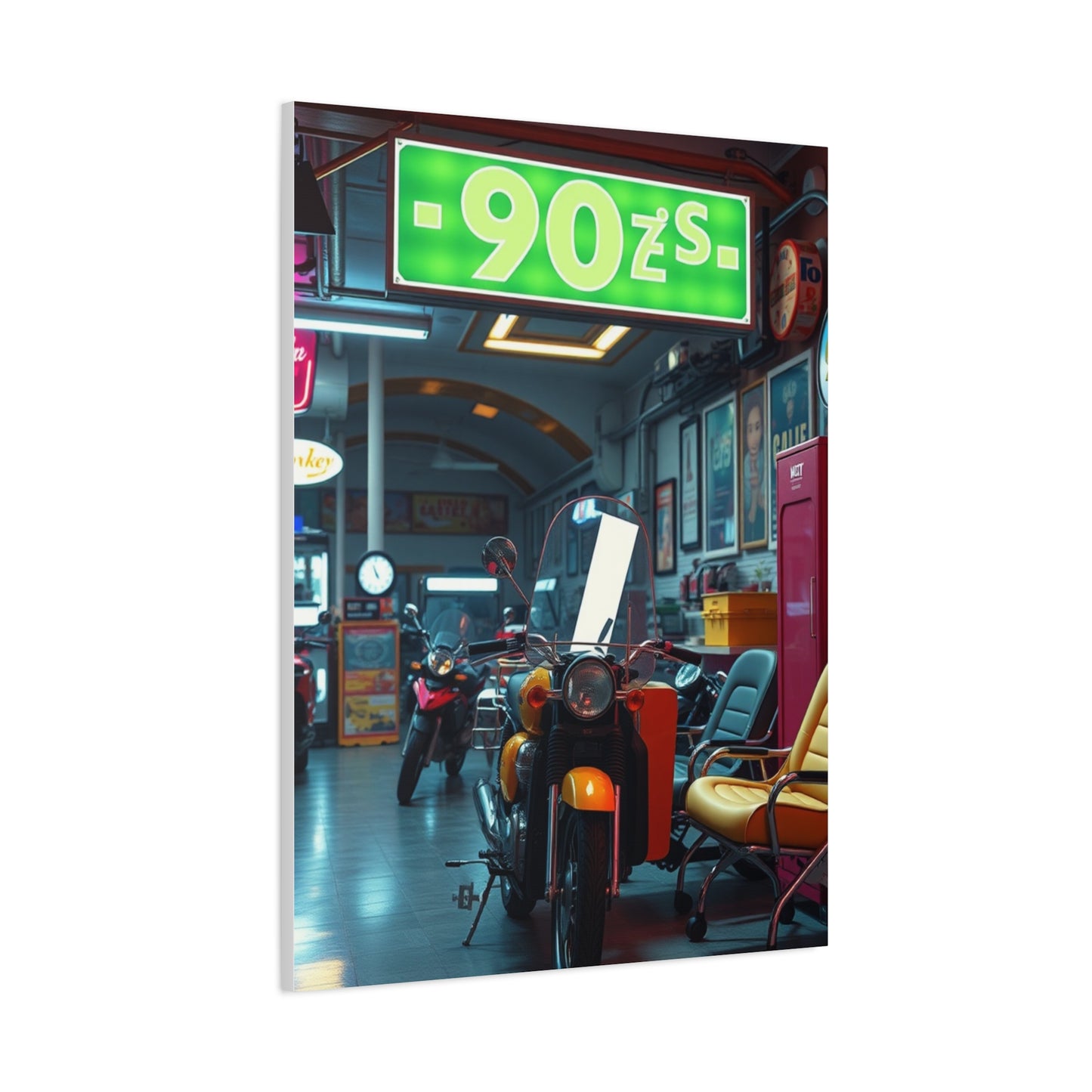 Elite 90’s Nostalgia Art Vision Wall Art & Canvas Print