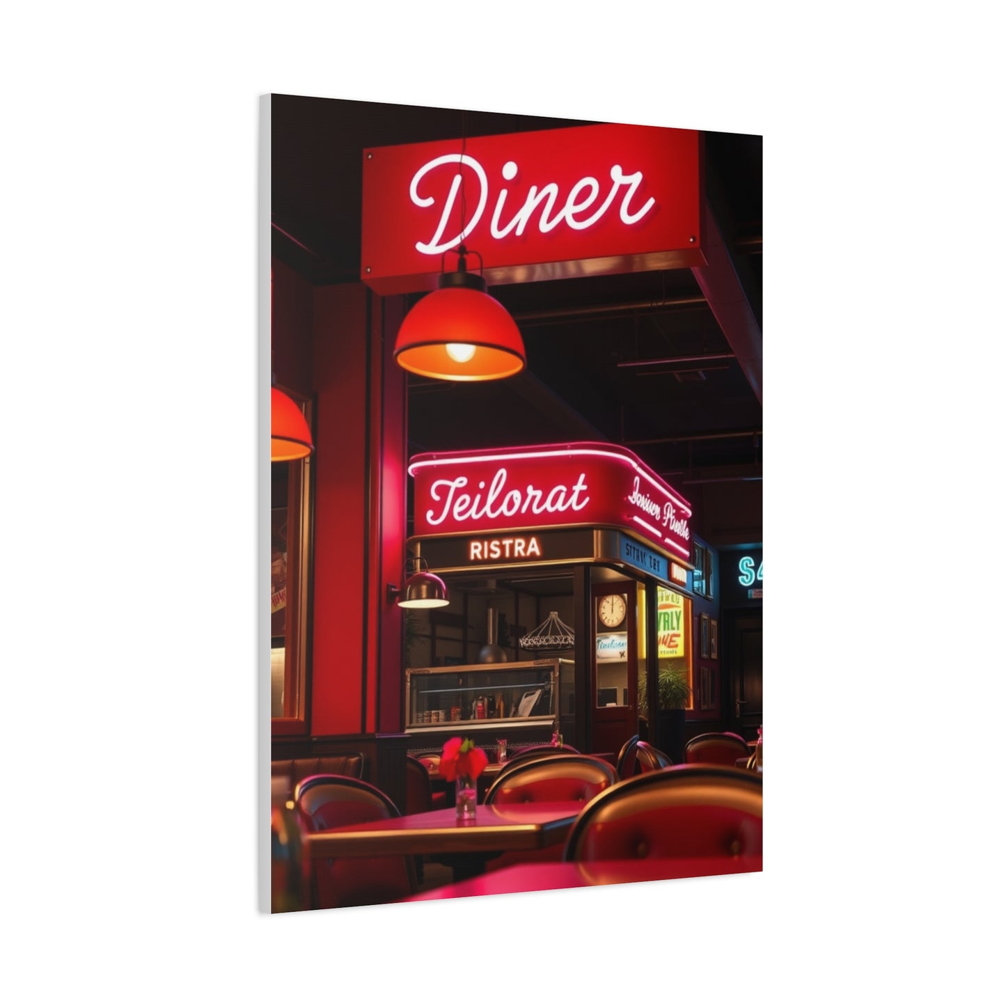Supreme Restaurant & Diner Art Collection Wall Art & Canvas Print