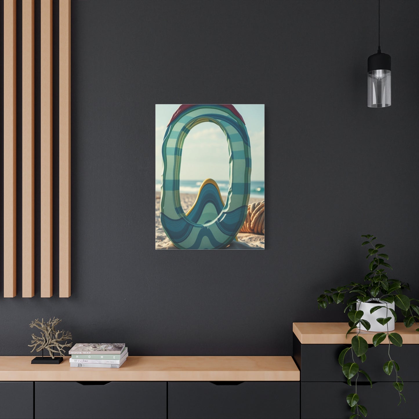 Tidal Symphony Art Wall Art & Canvas Print
