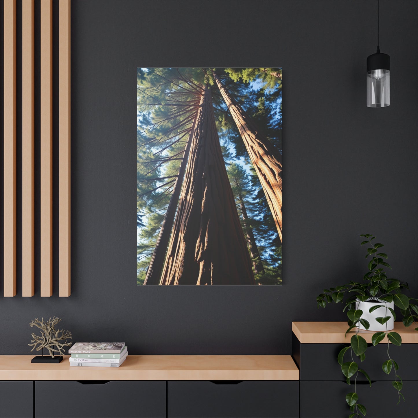 Vision Redwood Tree Art Art Wall Art & Canvas Print