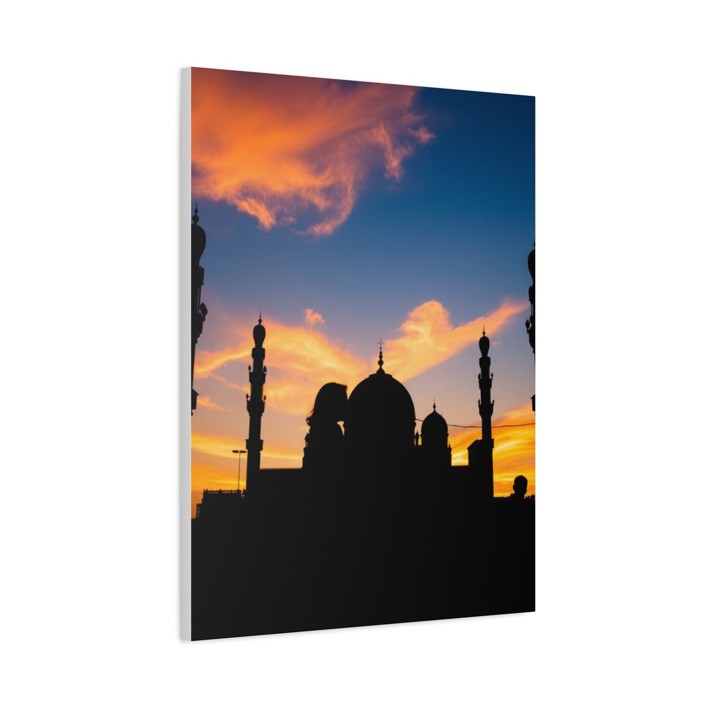 Masterpiece Silhouettes Art Vision Wall Art & Canvas Print