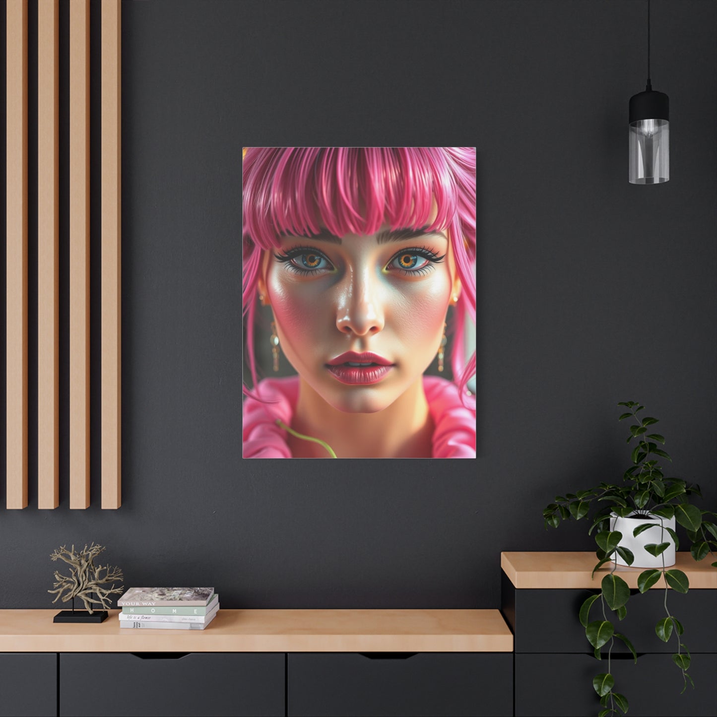 Petal Radiance Canvas Wall Art & Canvas Print
