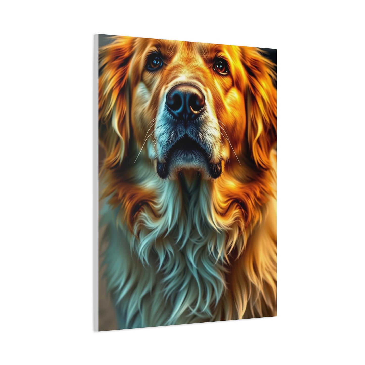 Vision Golden Retriever Art Art Wall Art & Canvas Print