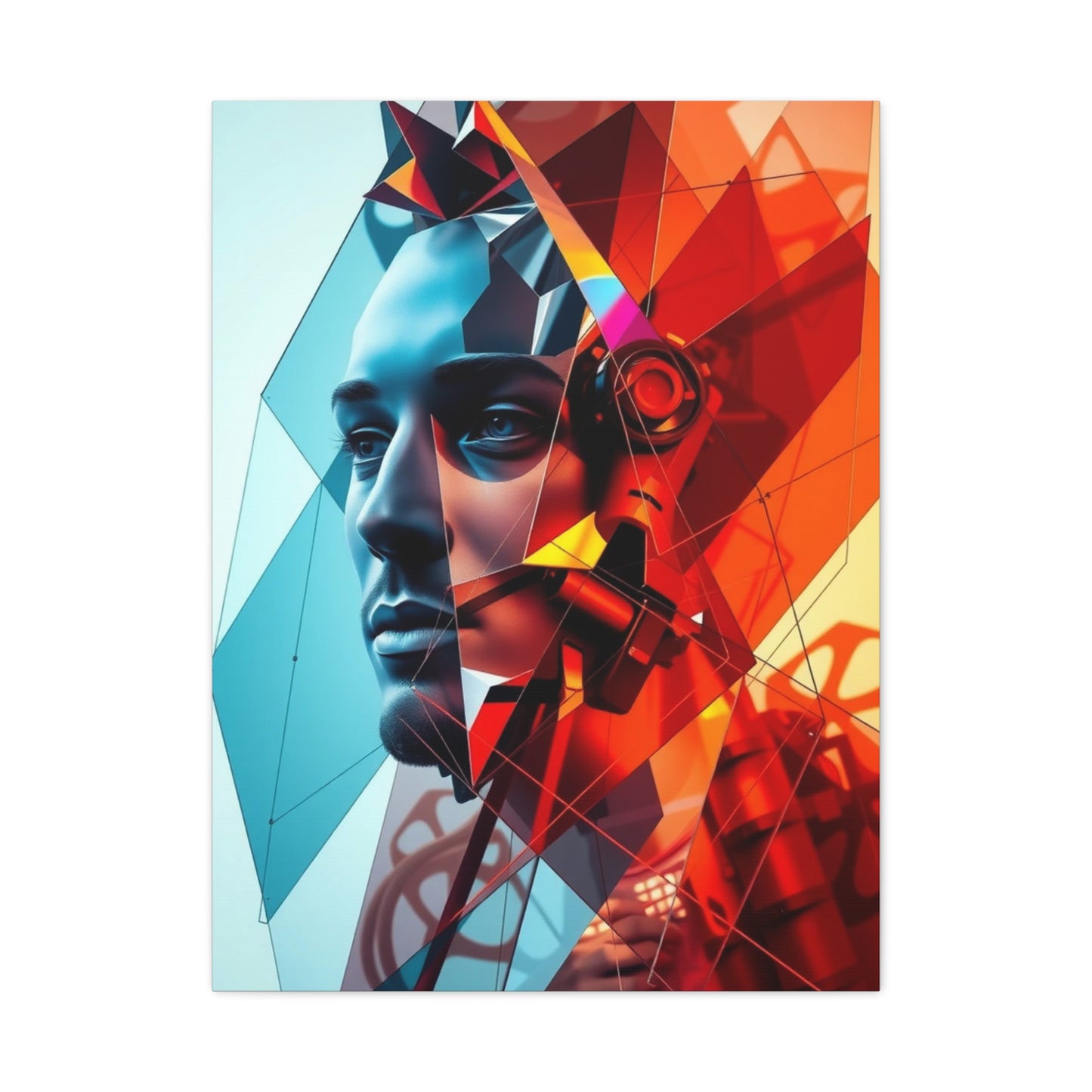 Prismatic Essence Canvas wall art & canvas print