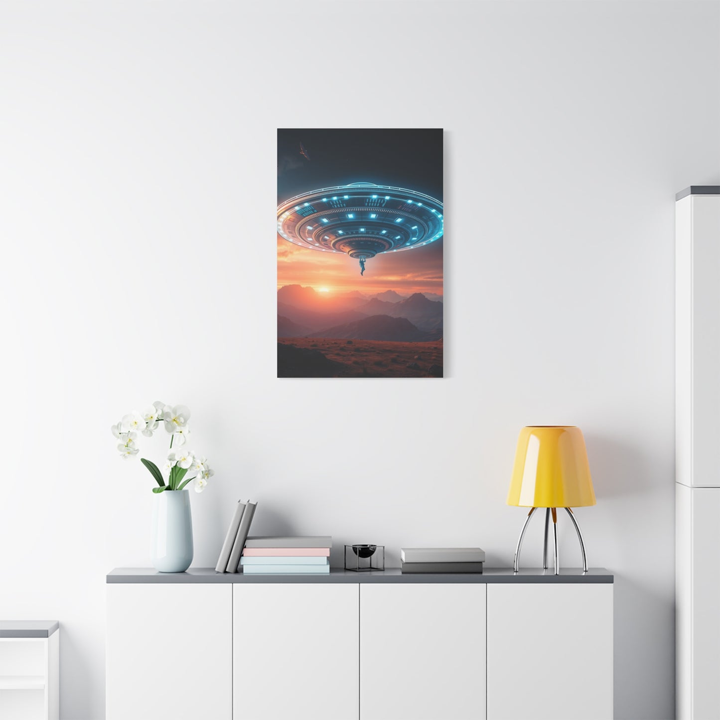 Celestial Enigma Canvas Wall Art & Canvas Print