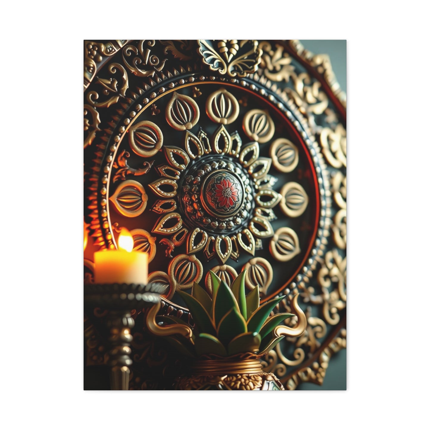 Vision Indian Decor Art Art Wall Art & Canvas Print