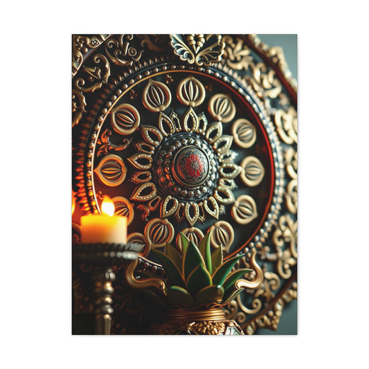 Vision Indian Decor Art Art Wall Art & Canvas Print