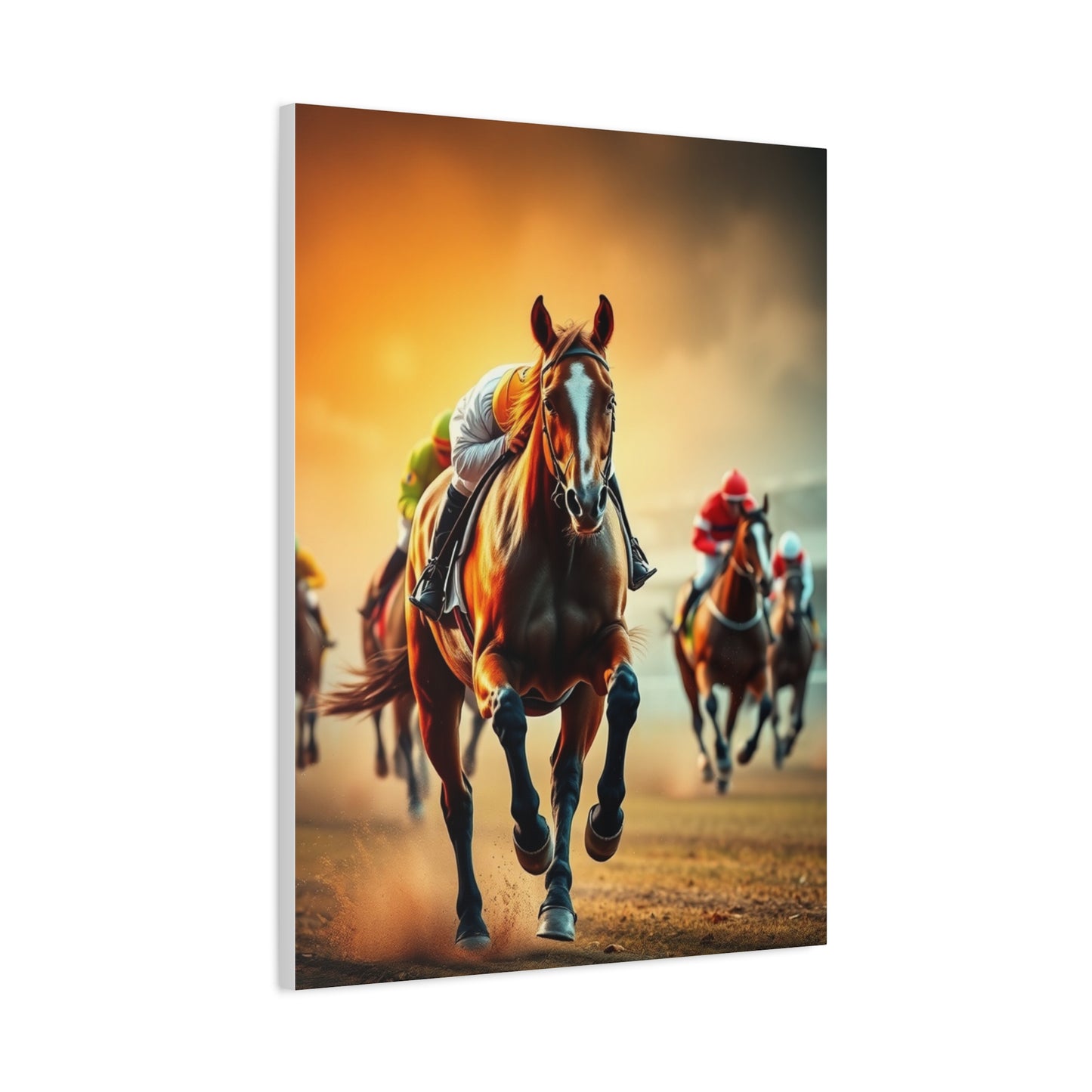 Horse Racing Art Supreme Gallery Wall Art & Canvas Print