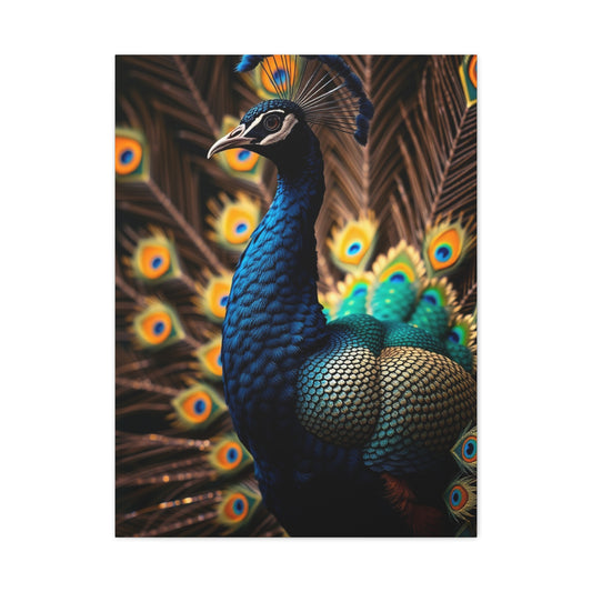Masterpiece Peacock Art Vision Wall Art & Canvas Print