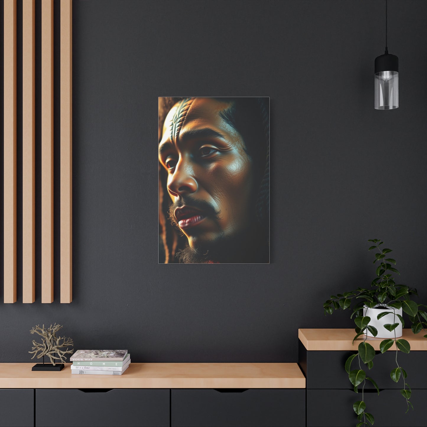 Soulful Serenade Canvas Wall Art & Canvas Print