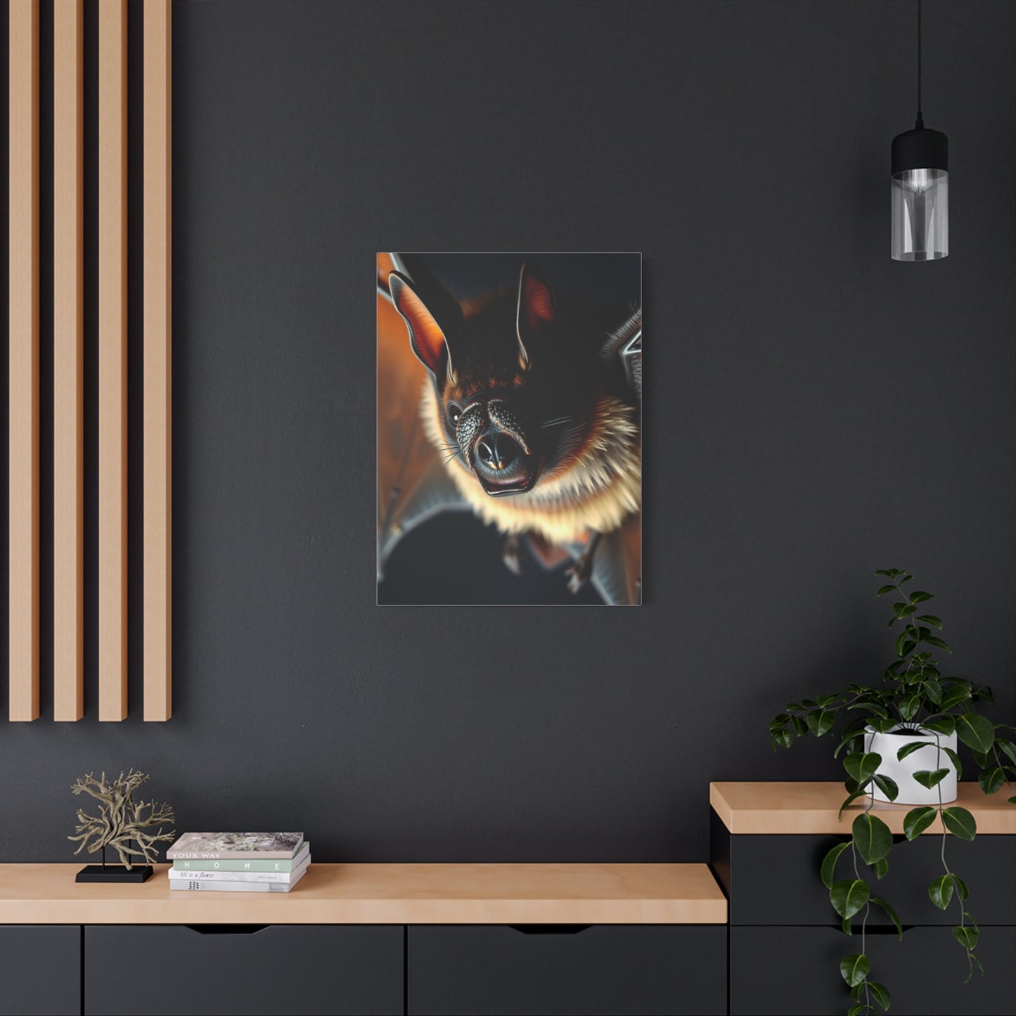 Vision Bat Art Art Wall Art & Canvas Print