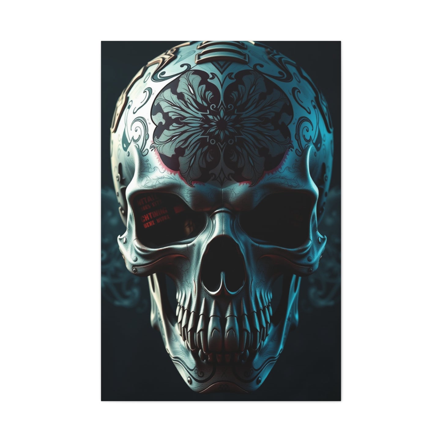 Sovereign Skull Vignette Wall Art & Canvas Print