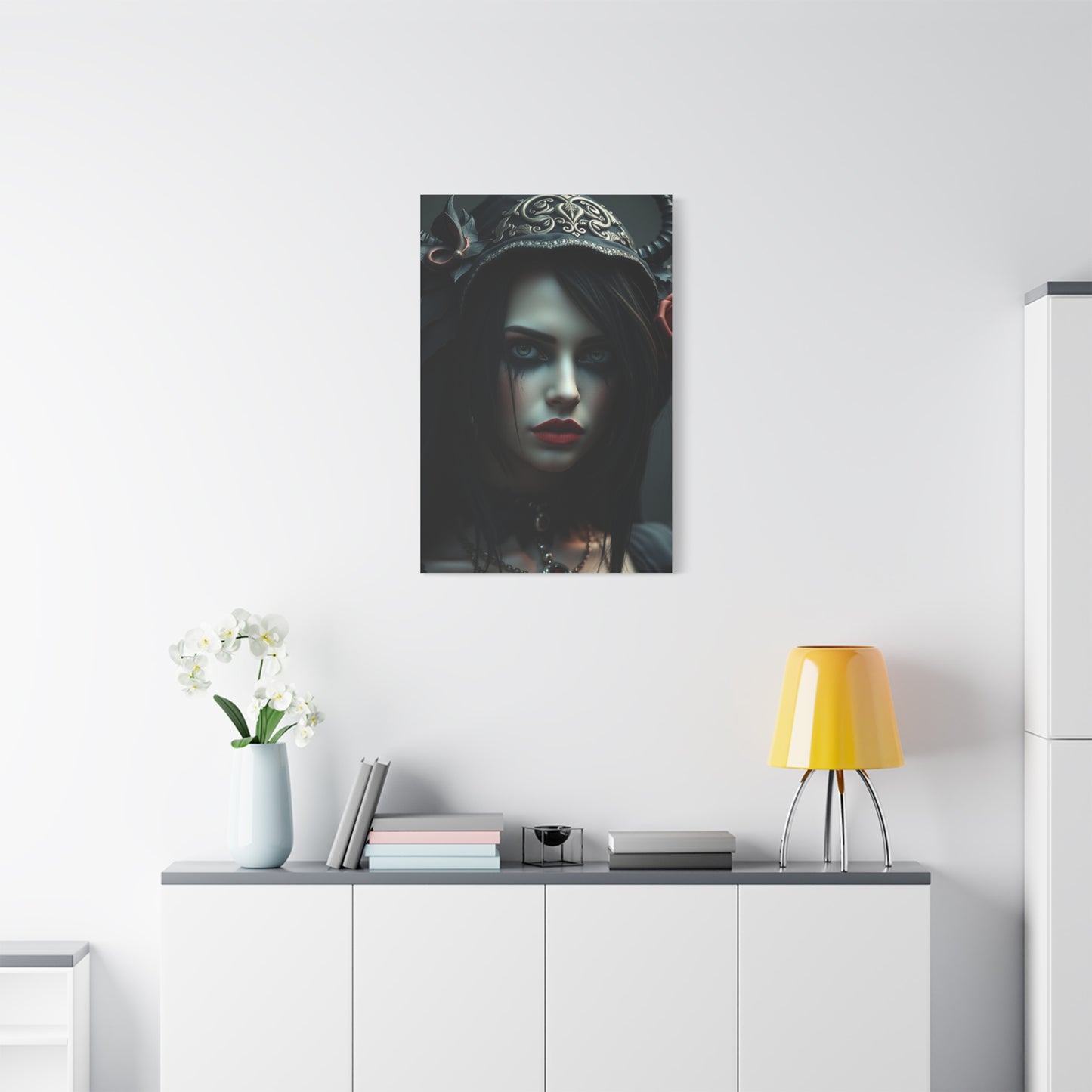 Shadowed Reverie Canvas wall art & canvas print