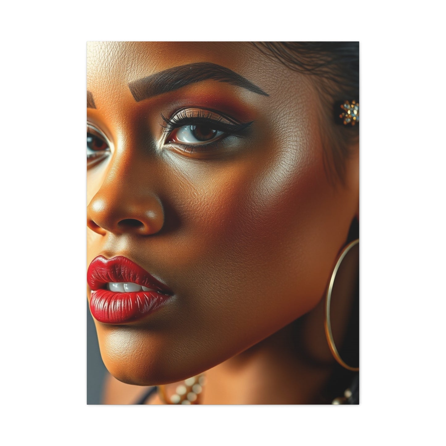 Opulent Essence of Rihanna Art Wall Art & Canvas Print