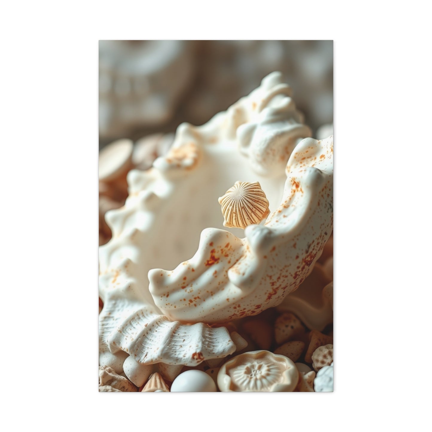 Masterpiece Sea Shell Art Vision Wall Art & Canvas Print