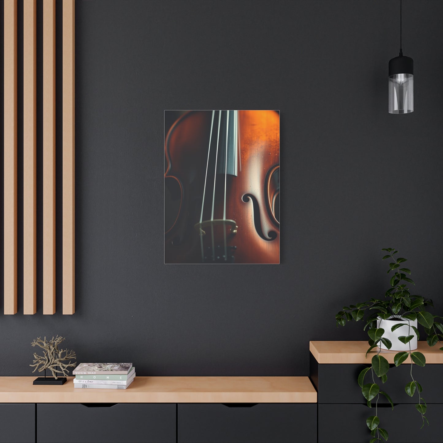 Vision Violin Art Art Wall Art & Canvas Print