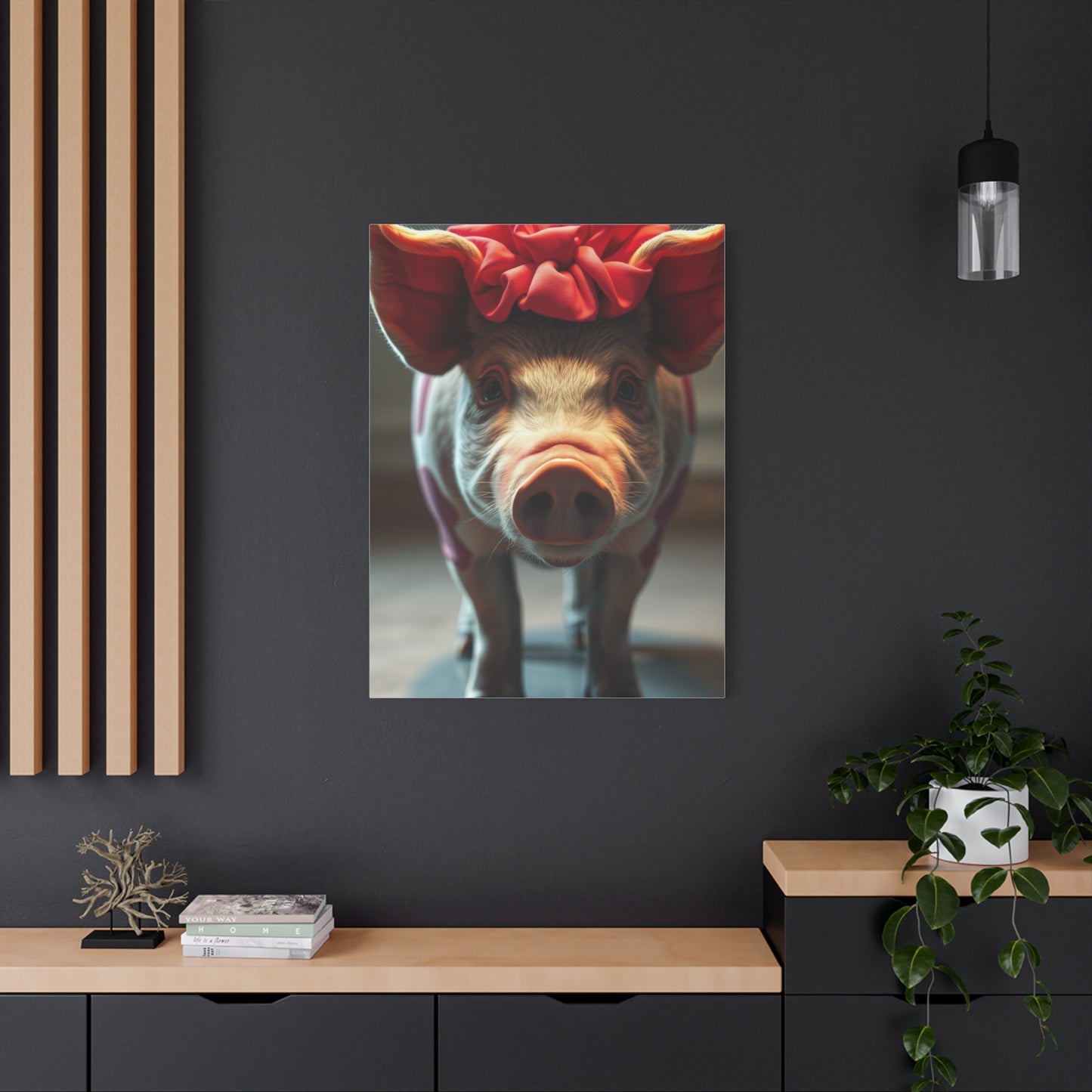 Supreme Pig Art Collection Wall Art & Canvas Print