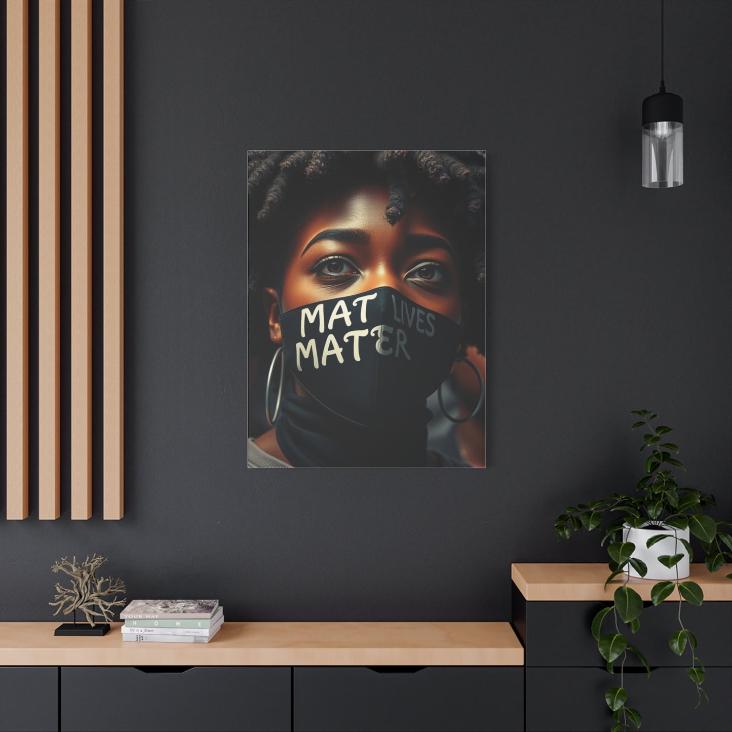 Black Lives Matter Art Supreme Gallery Wall Art & Canvas Print