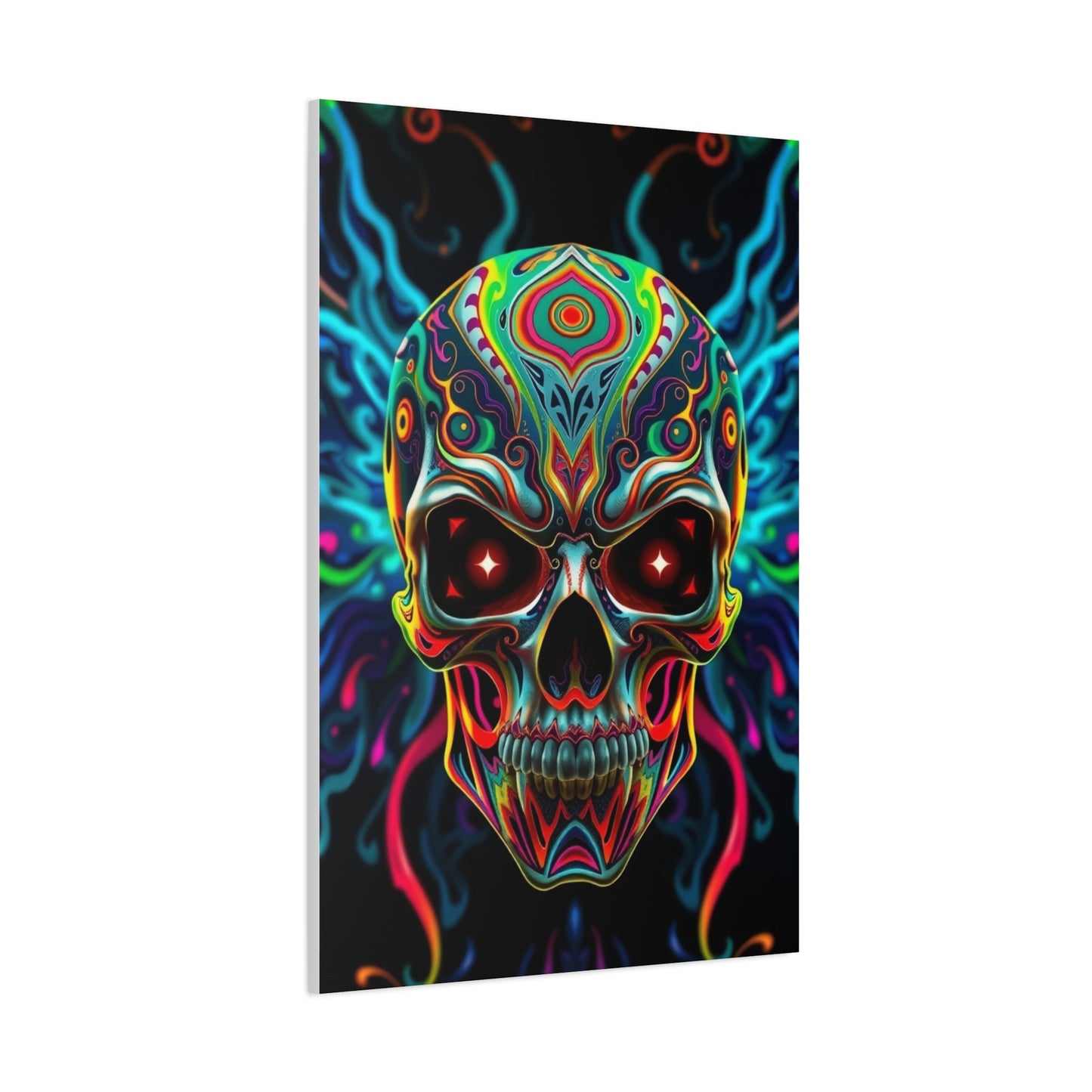 Enigmatic Skull Spectacle Wall Art & Canvas Print