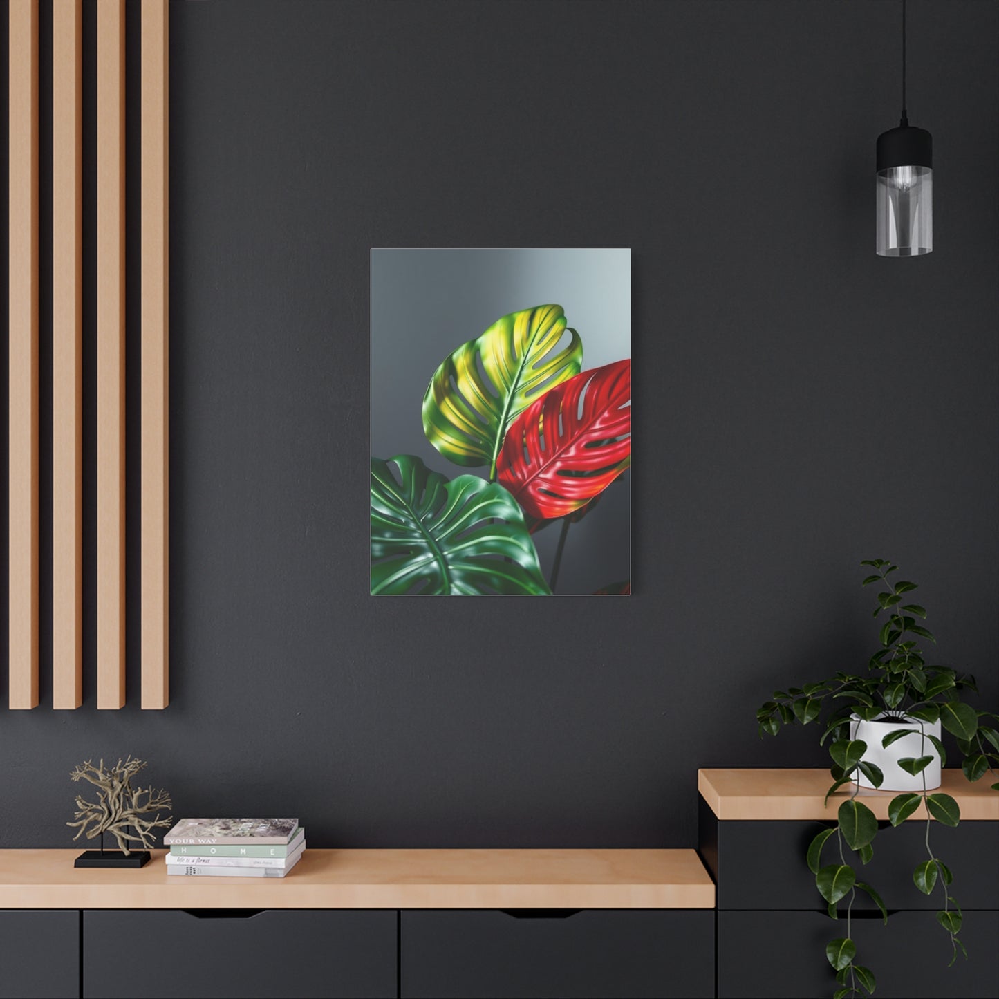 Elite Monstera Plant Art Vision Wall Art & Canvas Print