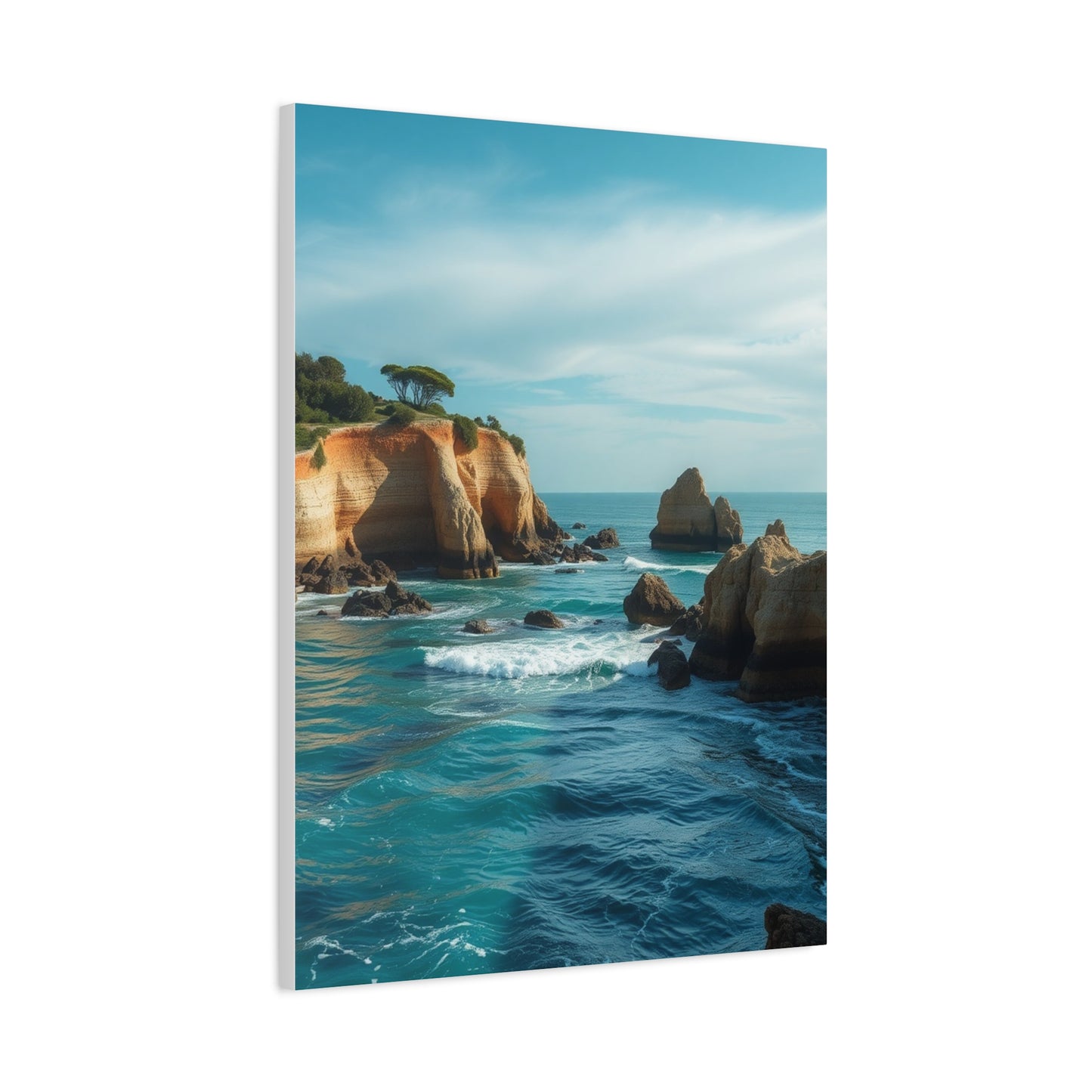 Luminous Coastal Vistas Wall Art & Canvas Print