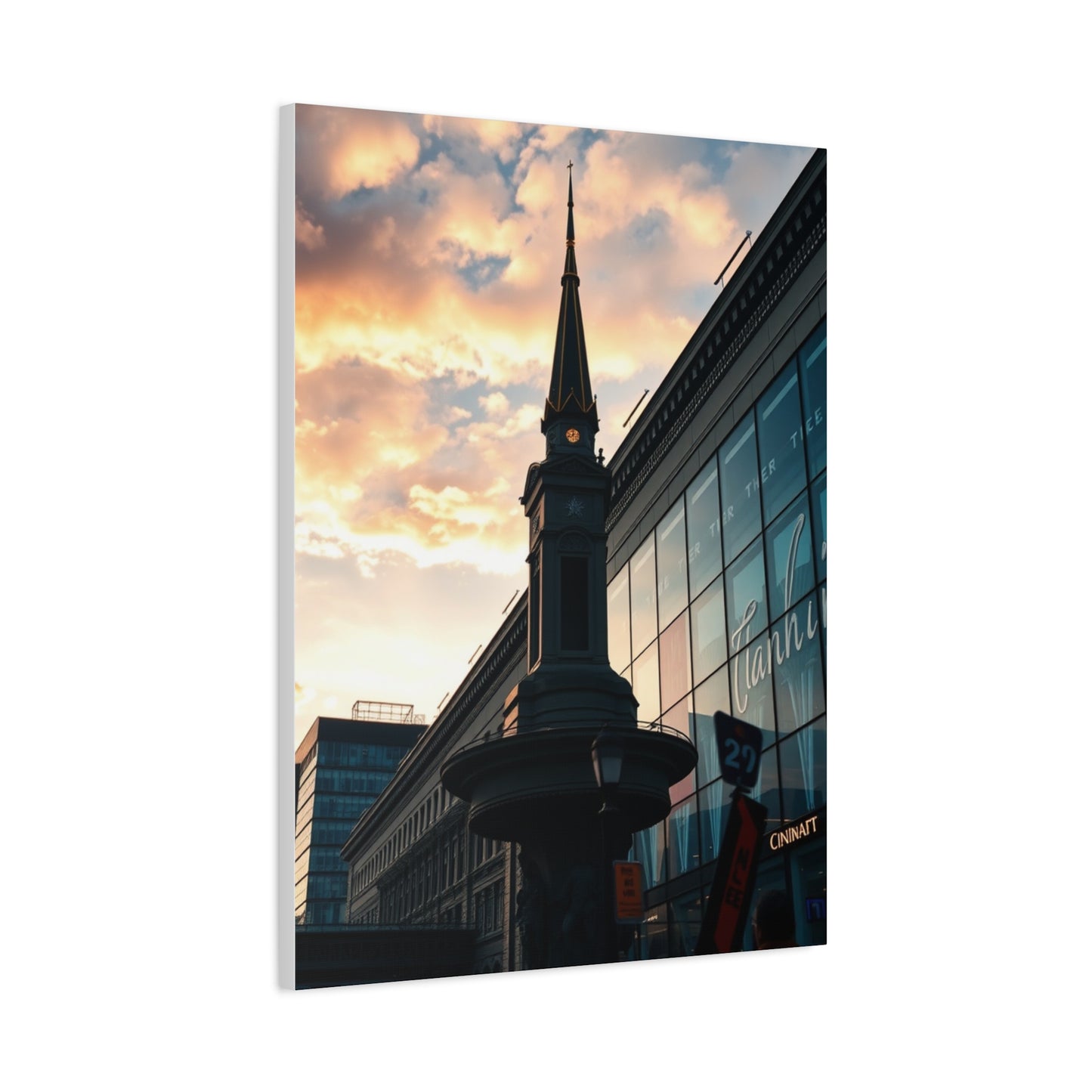 Cincinnati Art Luxury Canvas Wall Art & Canvas Print