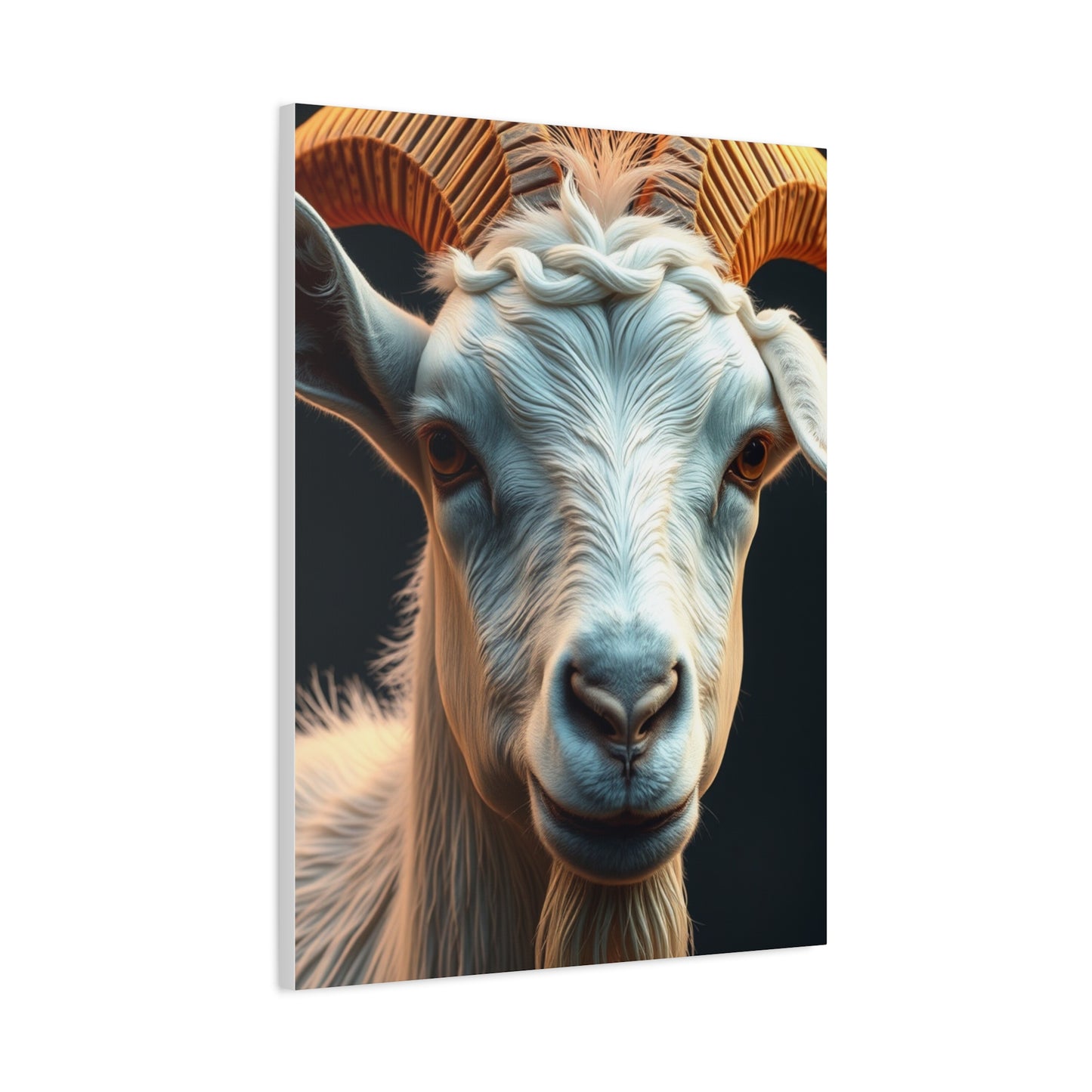 Caprine Elegance Canvas Wall Art & Canvas Print