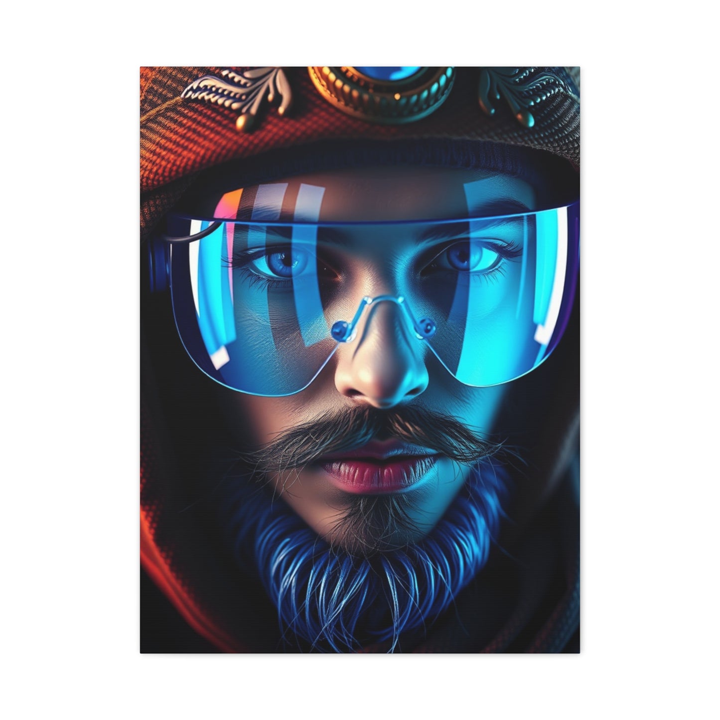 Majestic Teal Panorama Wall Art & Canvas Print