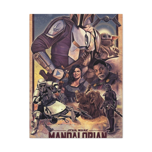 Mandalorian Poster Wall Art & Canvas Prints