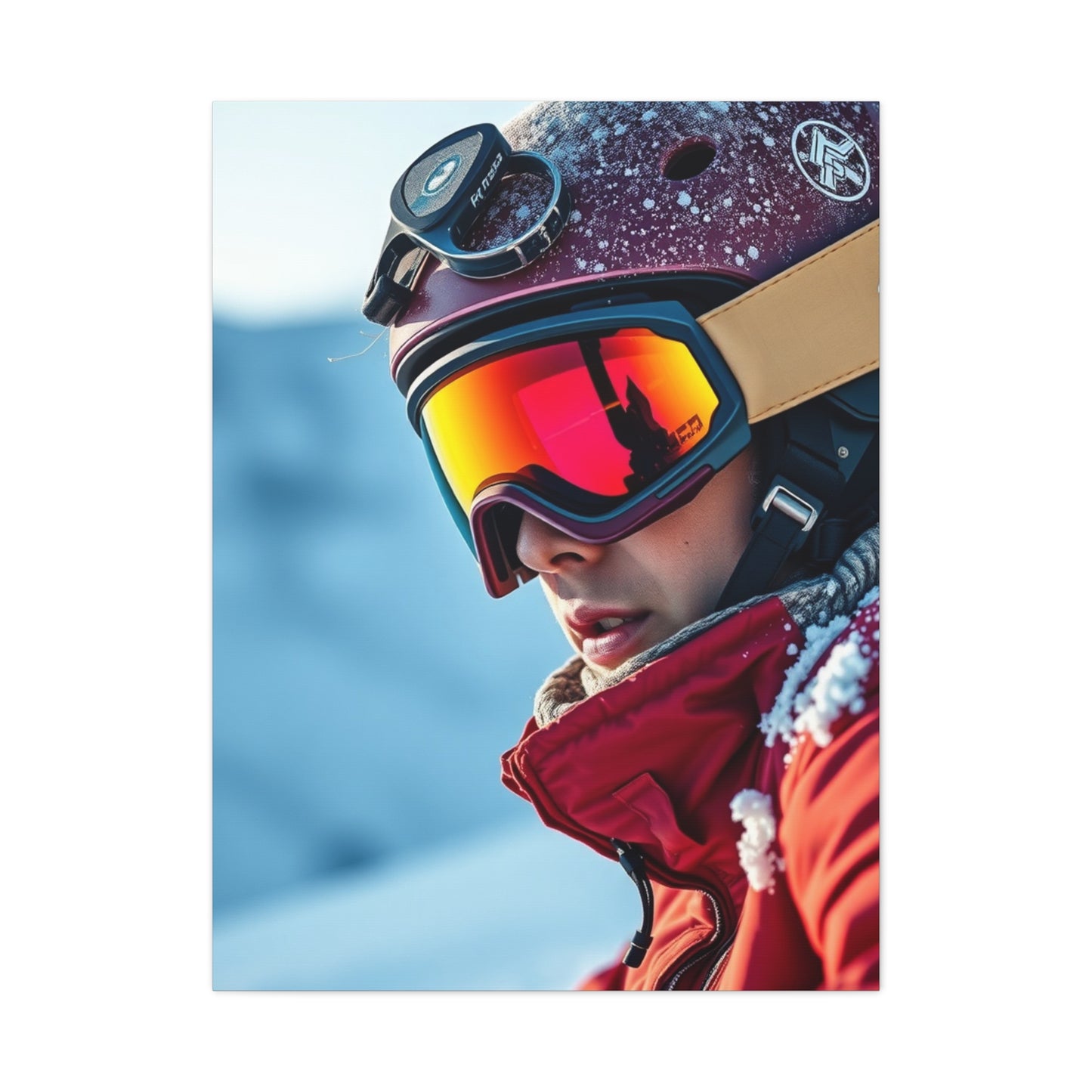 Skiing Art Supreme Gallery Wall Art & Canvas Print