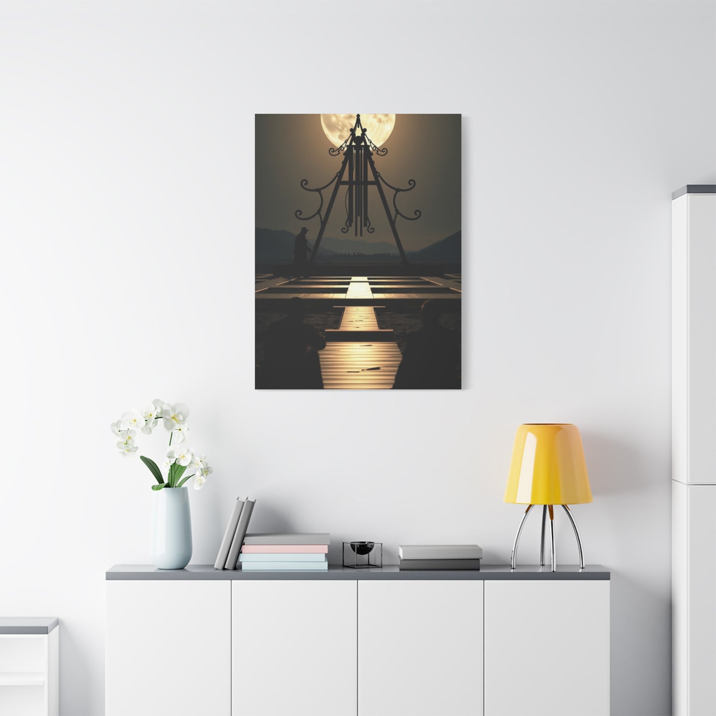 Nocturnal Radiance Canvas Wall Art & Canvas Print