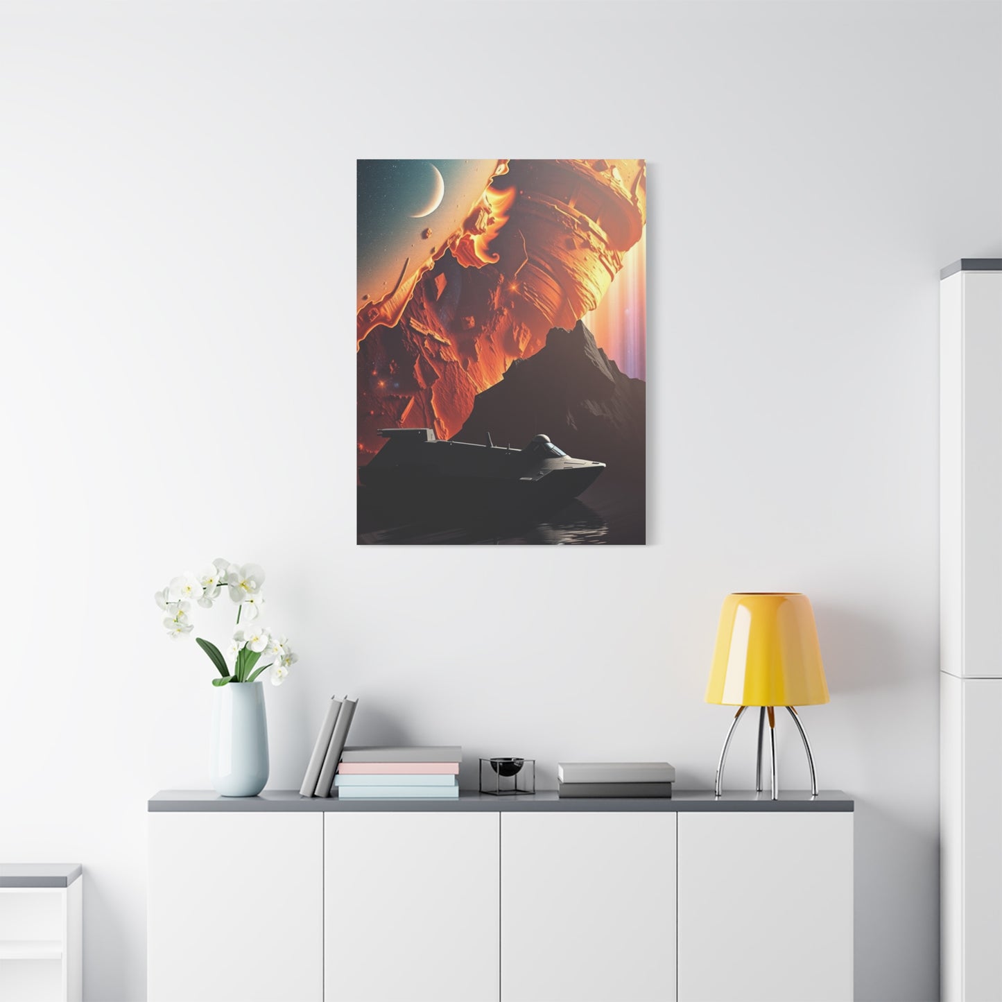Infinite Cosmos Elegance Wall Art & Canvas Print