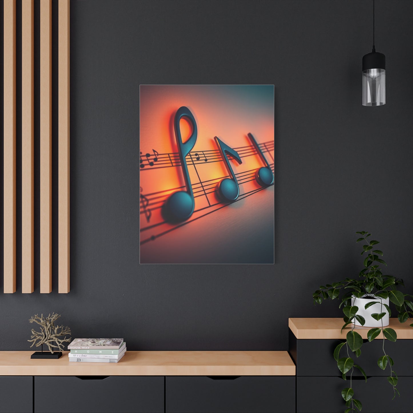 Musical Notes Art Supreme Gallery Wall Art & Canvas Print