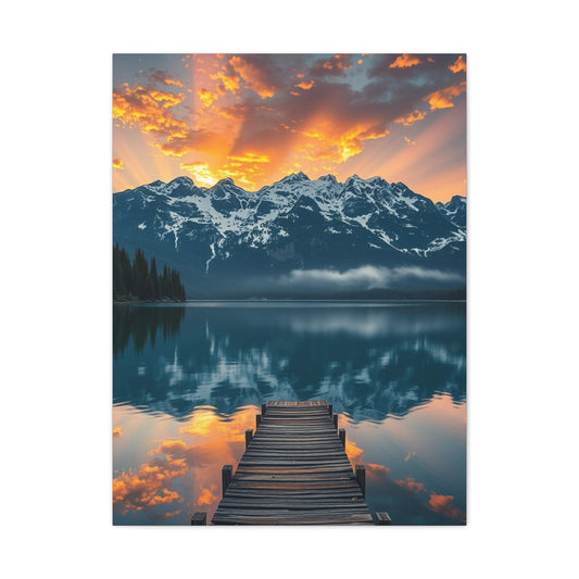 Supreme Lakes Art Collection Wall Art & Canvas Print