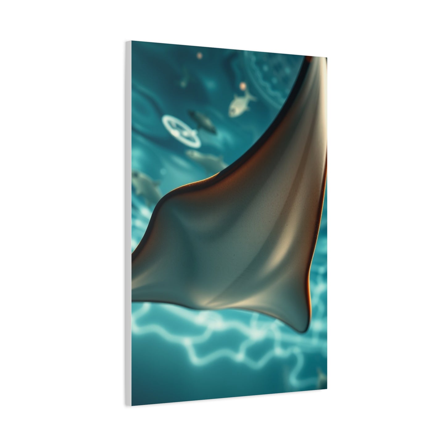 Ray & Stingray Art Luxury Canvas Wall Art & Canvas Print