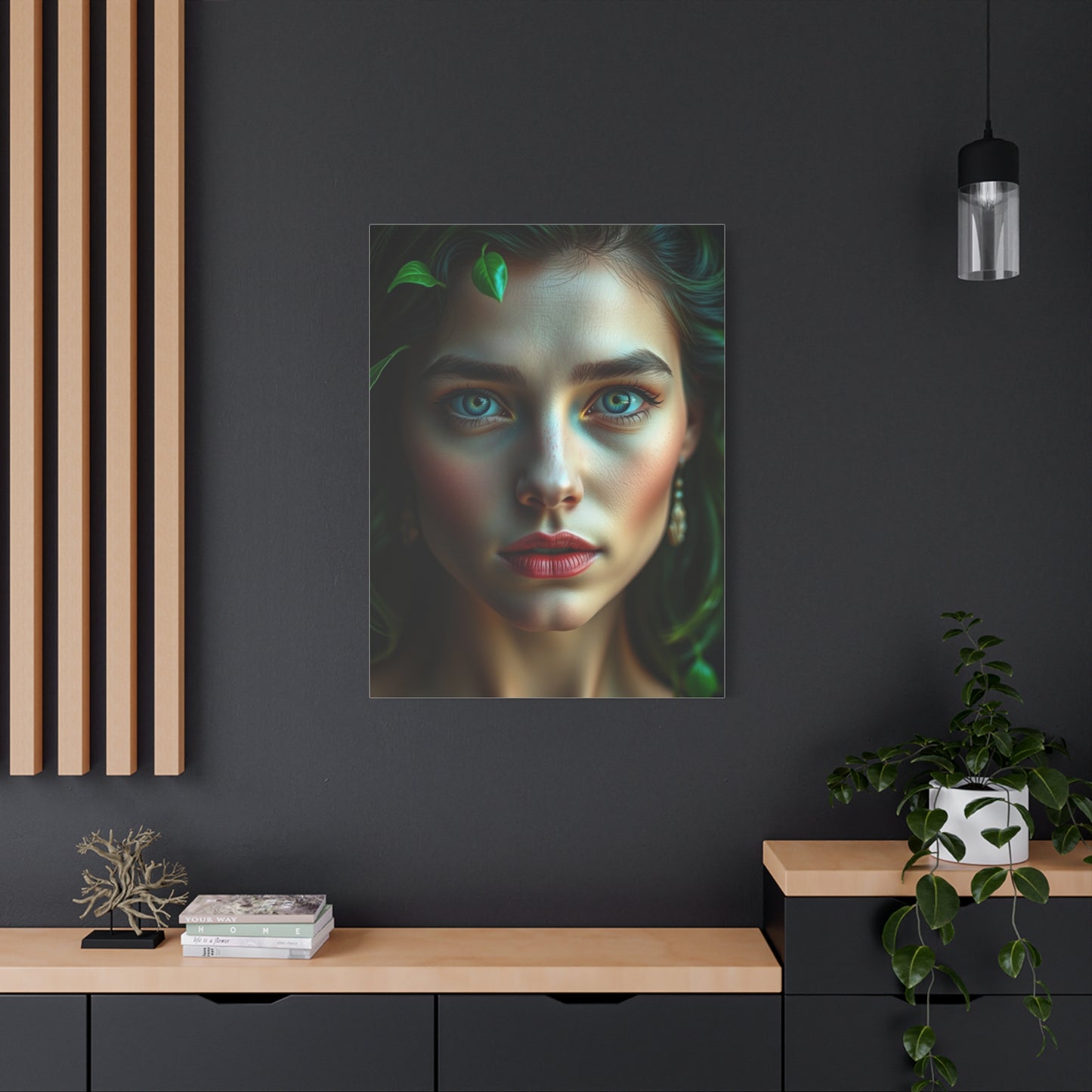 Lush Tranquility Art Panel Wall Art & Canvas Print