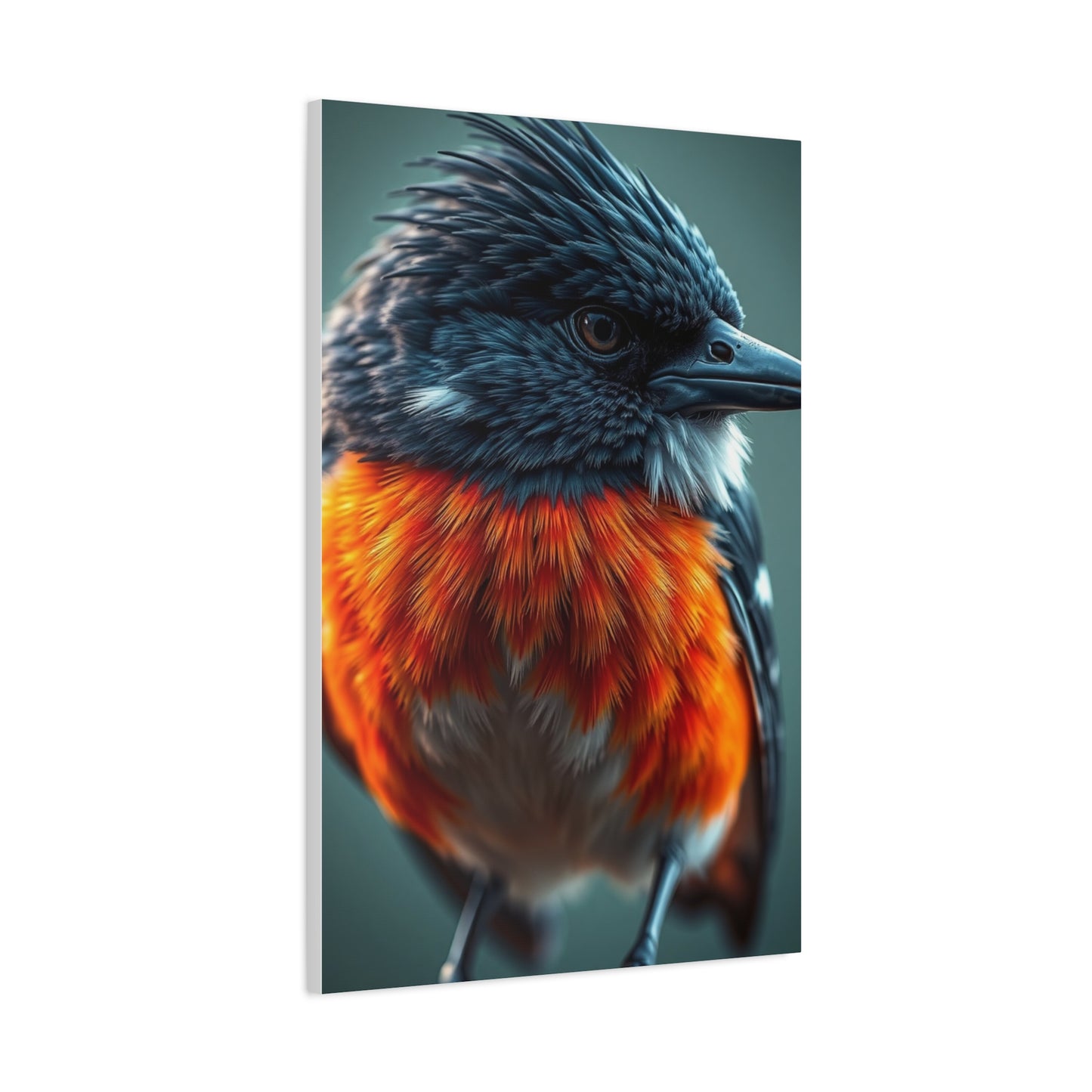 Plumed Elegance Artistry Wall Art & Canvas Print