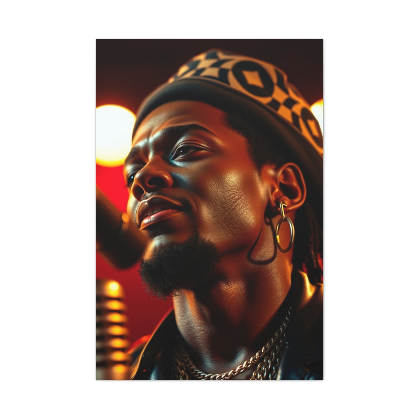 Elite R&B, Soul Music Art Vision Wall Art & Canvas Print