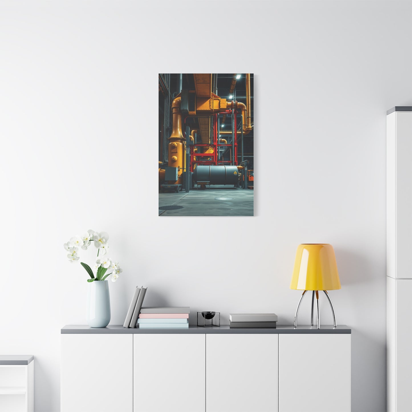 Vision Industrial Art Art Wall Art & Canvas Print