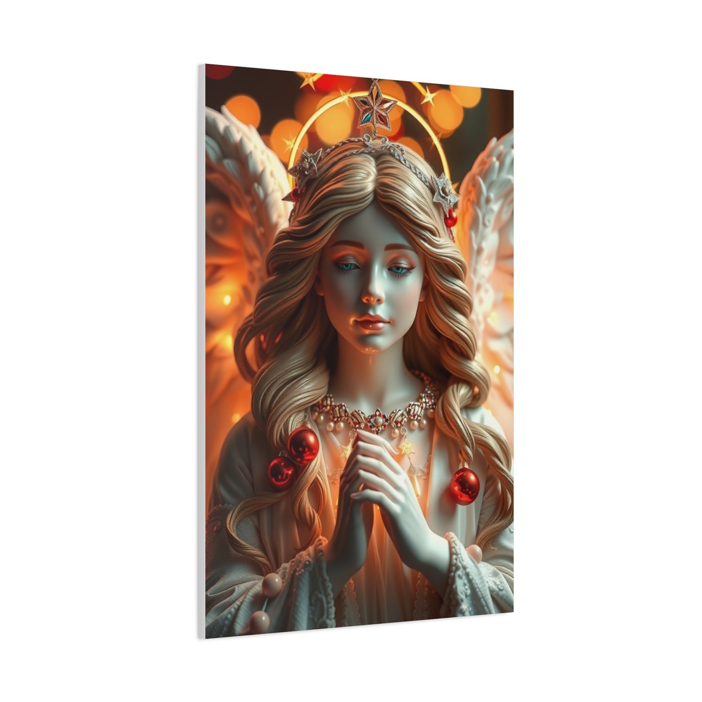 Masterpiece Christmas Angel Art Vision Wall Art & Canvas Print