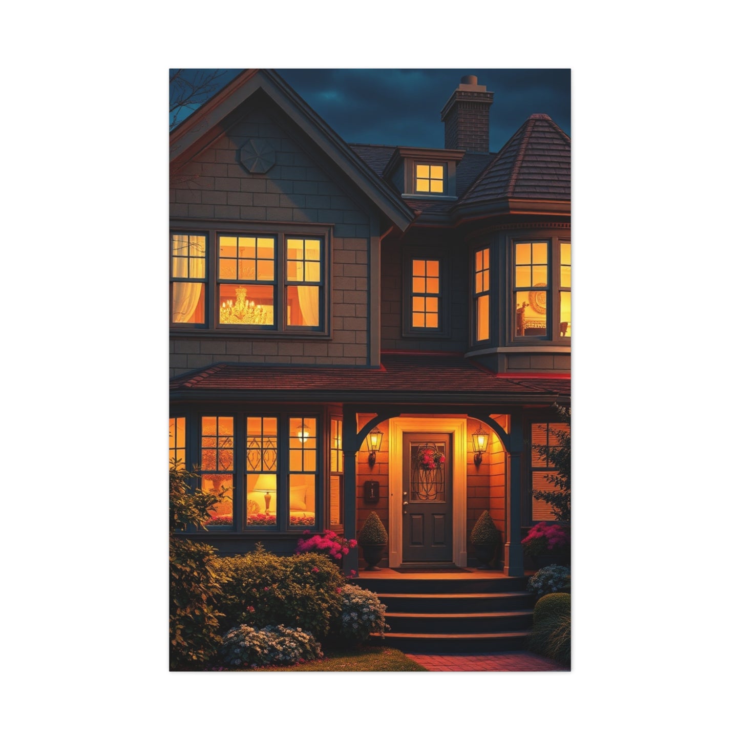 Vision House & Dwelling Art Art Wall Art & Canvas Print