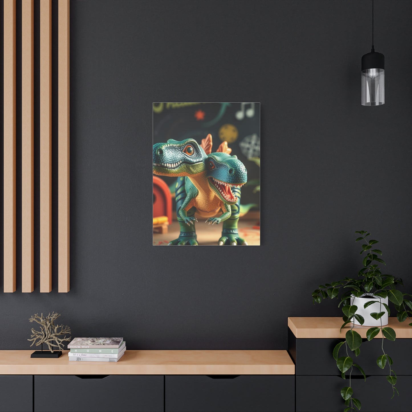 Vision Kid’s Dinosaur Art Art Wall Art & Canvas Print