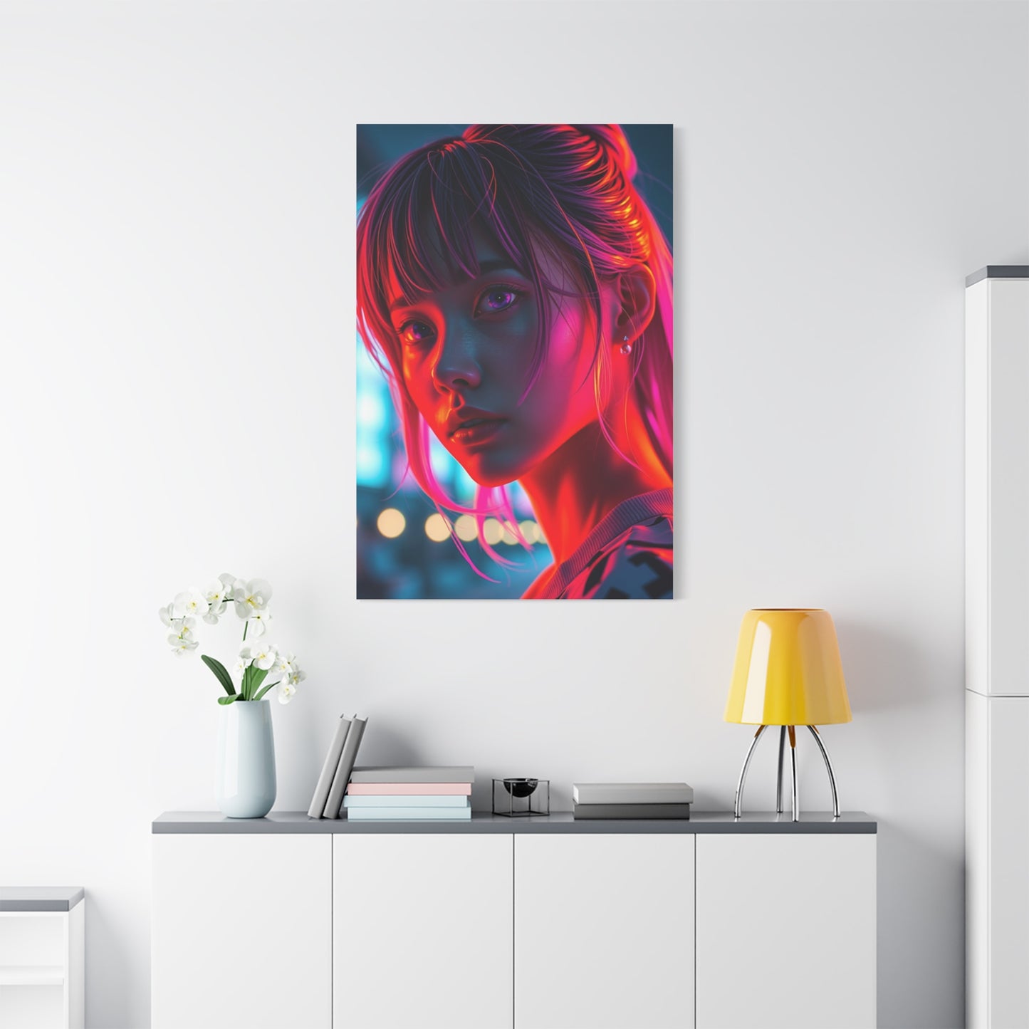 Warakami Vaporwave Art Luxury Canvas Wall Art & Canvas Print