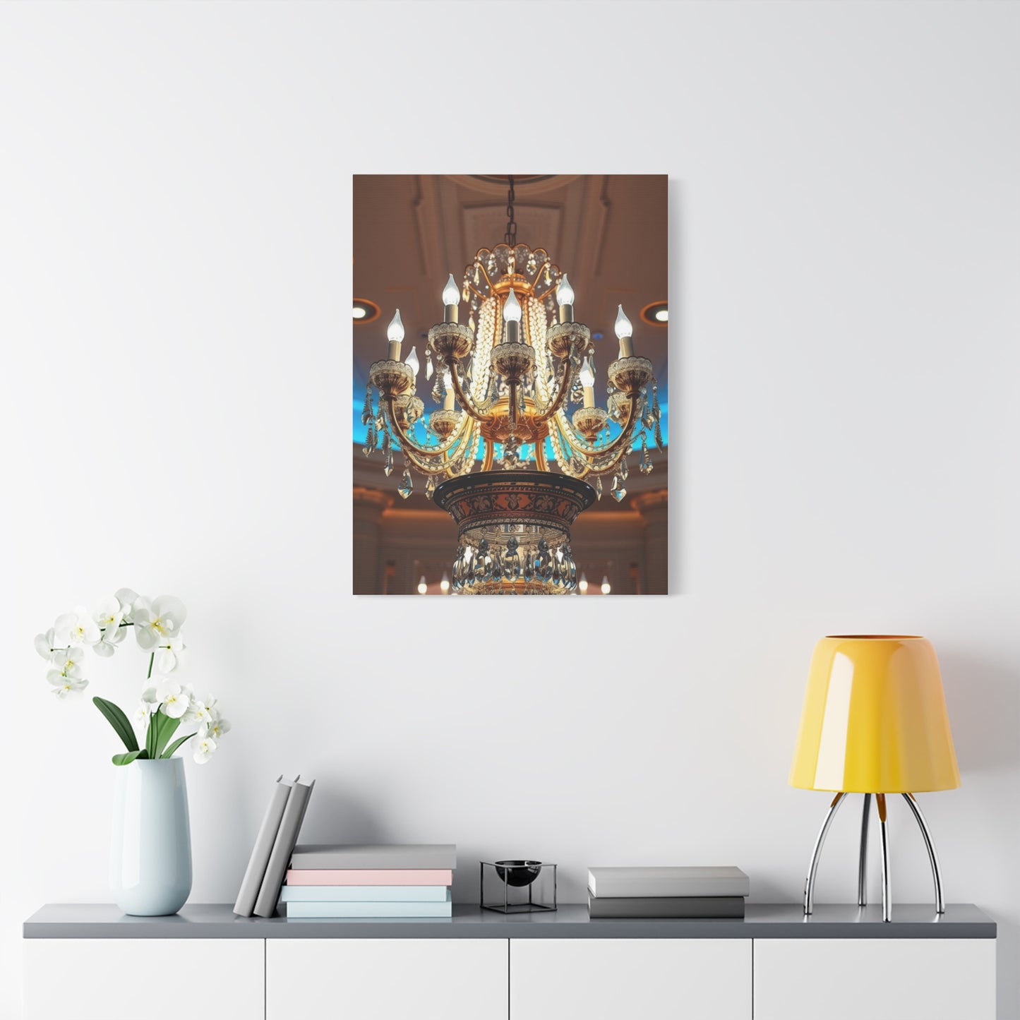 Chandelier Art Luxury Canvas Wall Art & Canvas Print