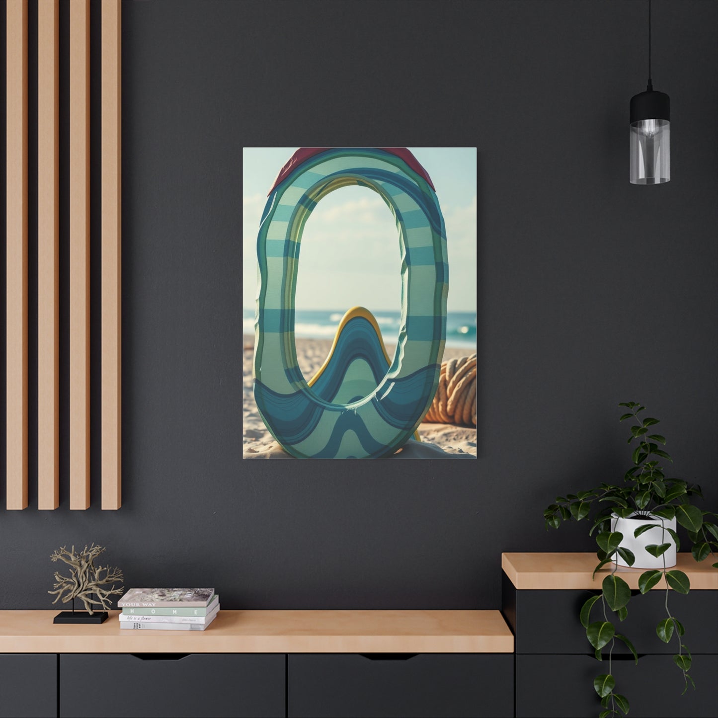 Tidal Symphony Art Wall Art & Canvas Print