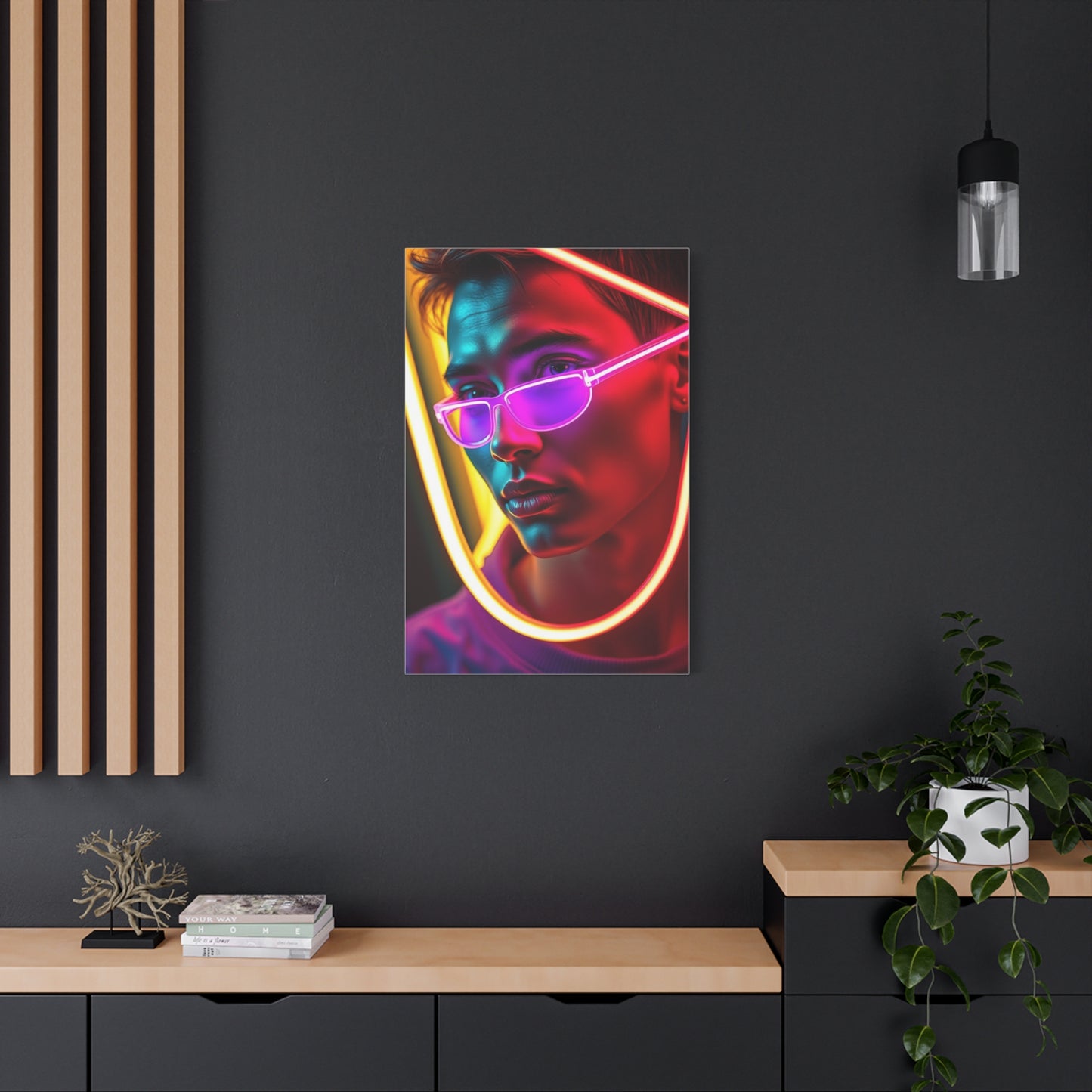 Nocturnal Glow Tableau Wall Art & Canvas Print
